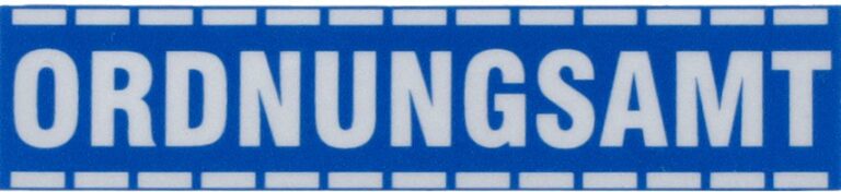 Wir arbeiten auch für das Ordnungsamt